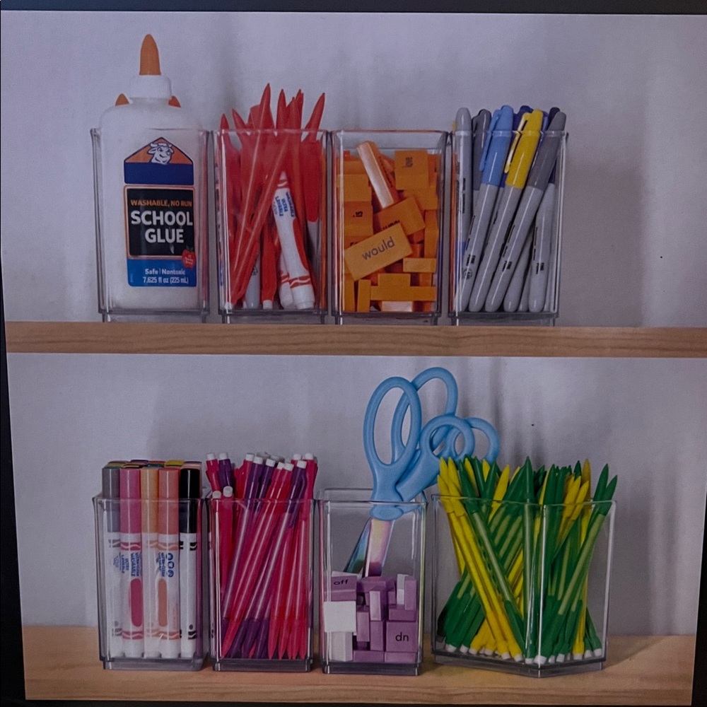 Eight piece tall stackable bin starter set - Picture 9 of 9
